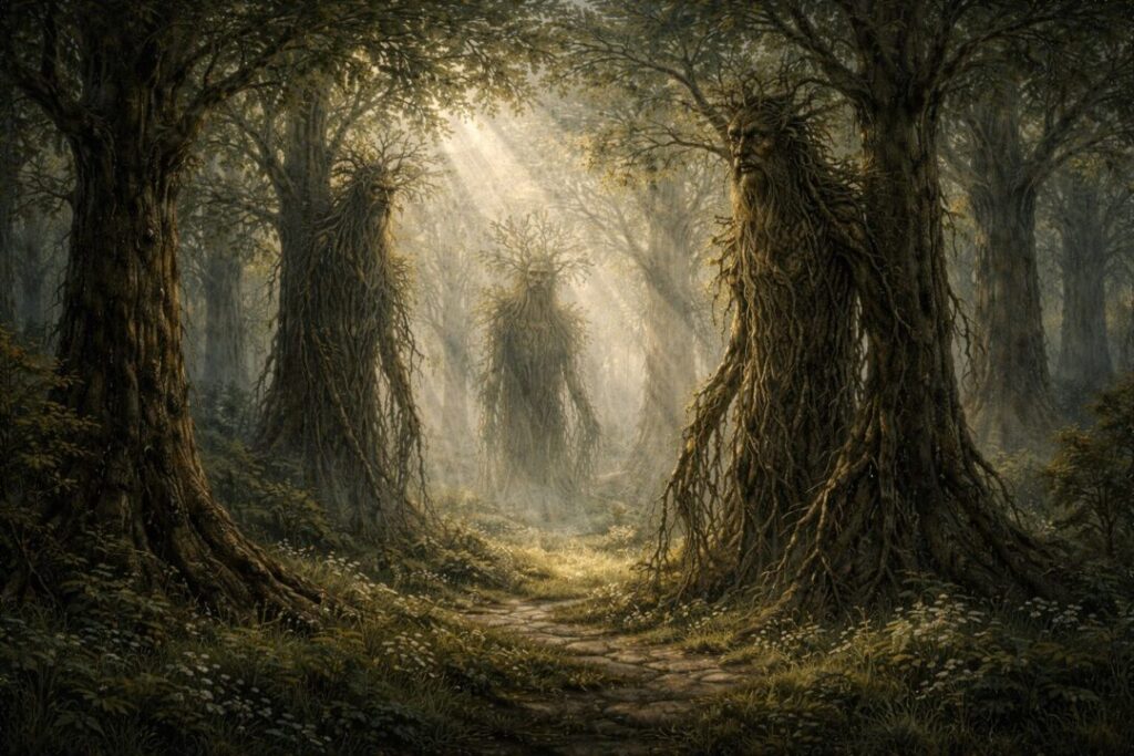 Fangorn ents going sleepy