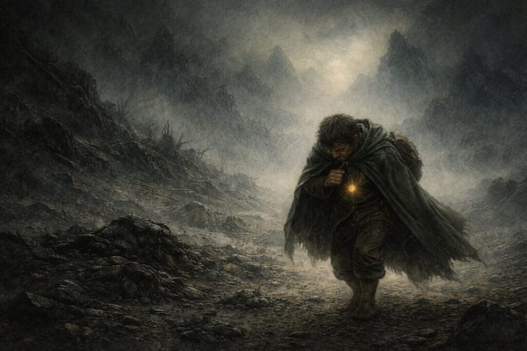 Frodo Baggins ring burden