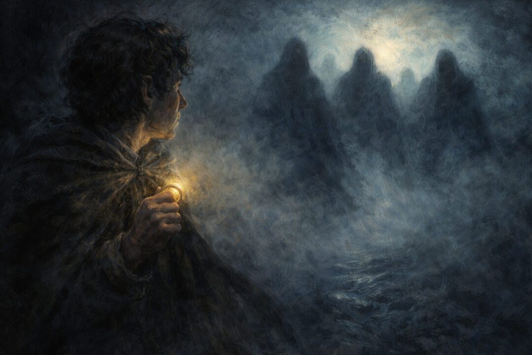 Frodo unseen world Nazgul terror