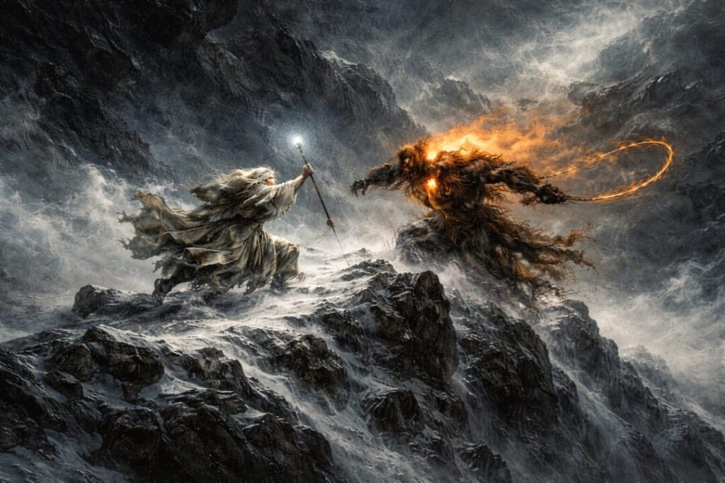 Gandalf Balrog Zirakzigil