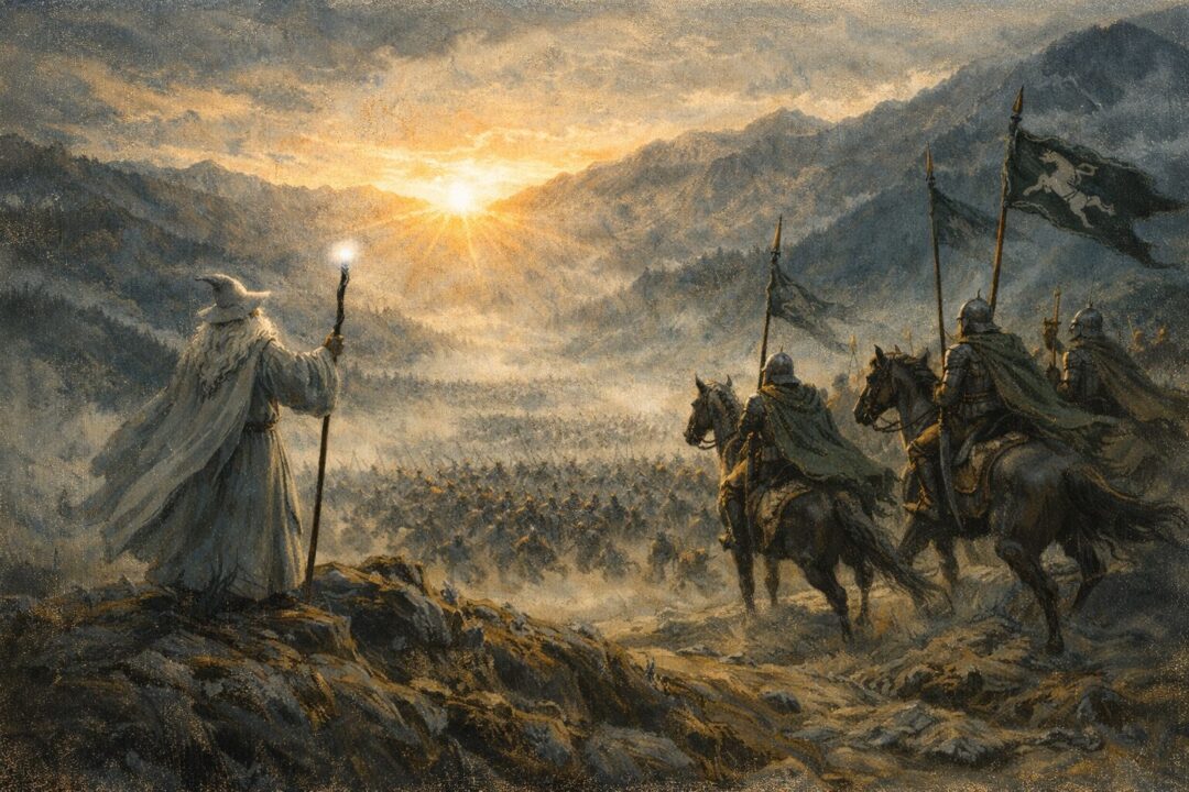 Gandalf erkenbrand helms deep