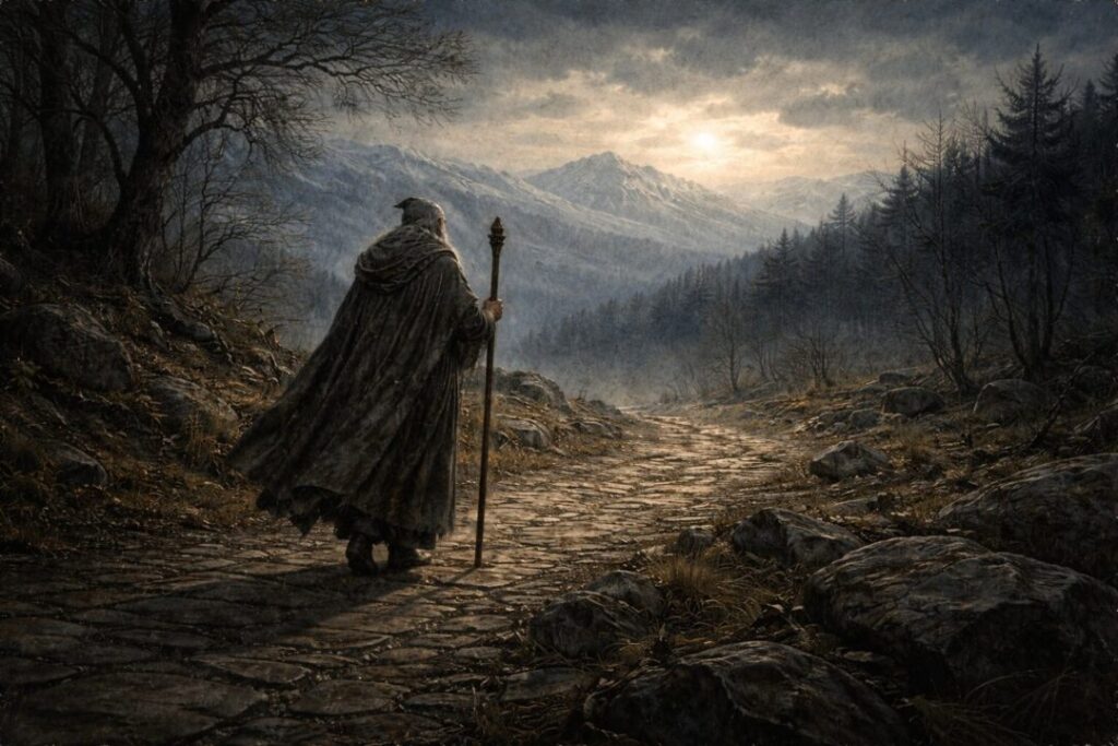 Gandalf mithrandir wandering