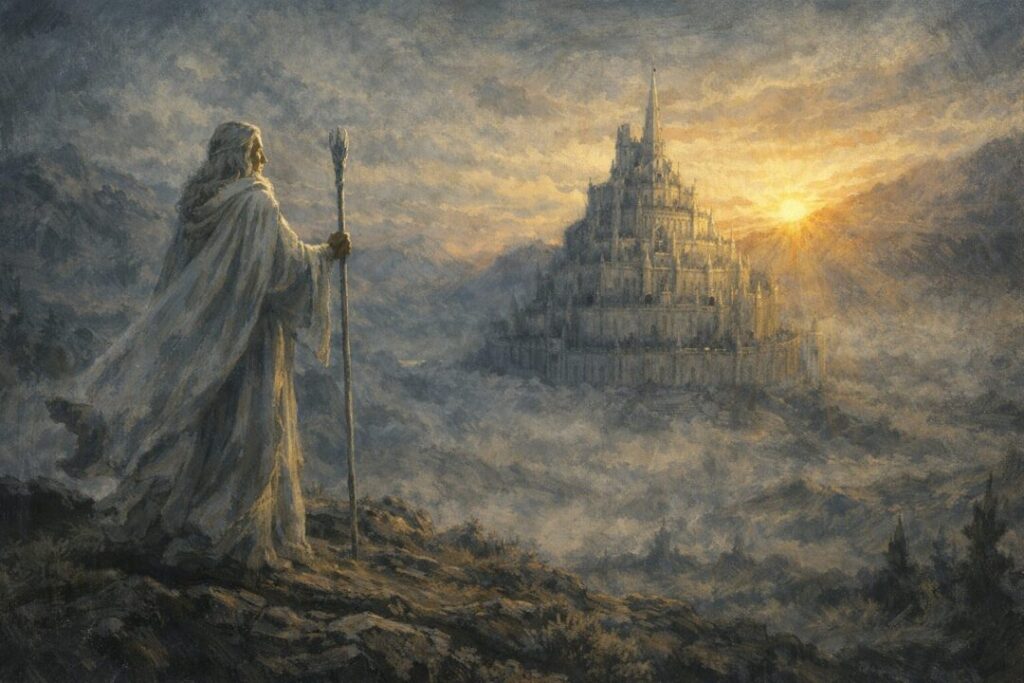 Gandalf refuses rule Middle Earth