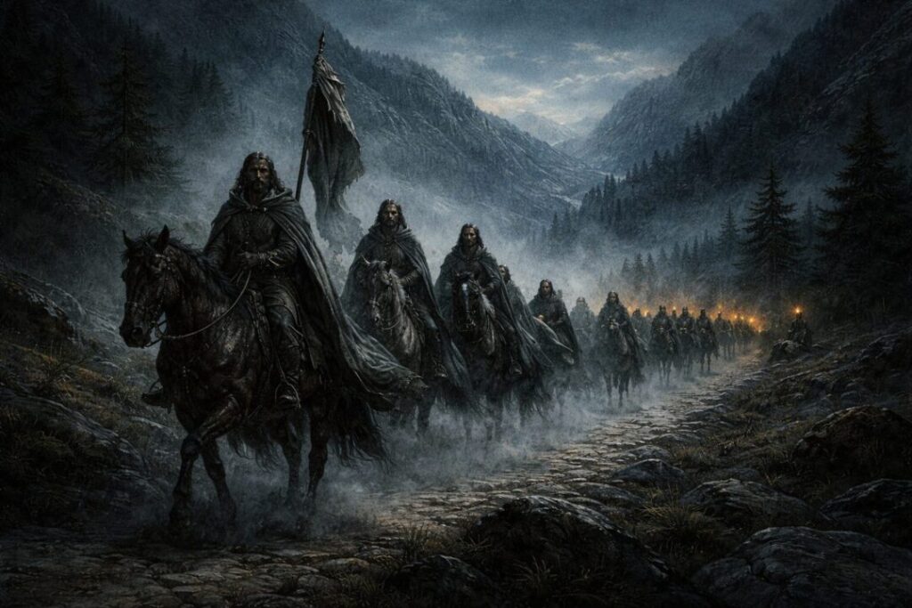 Grey company arrives