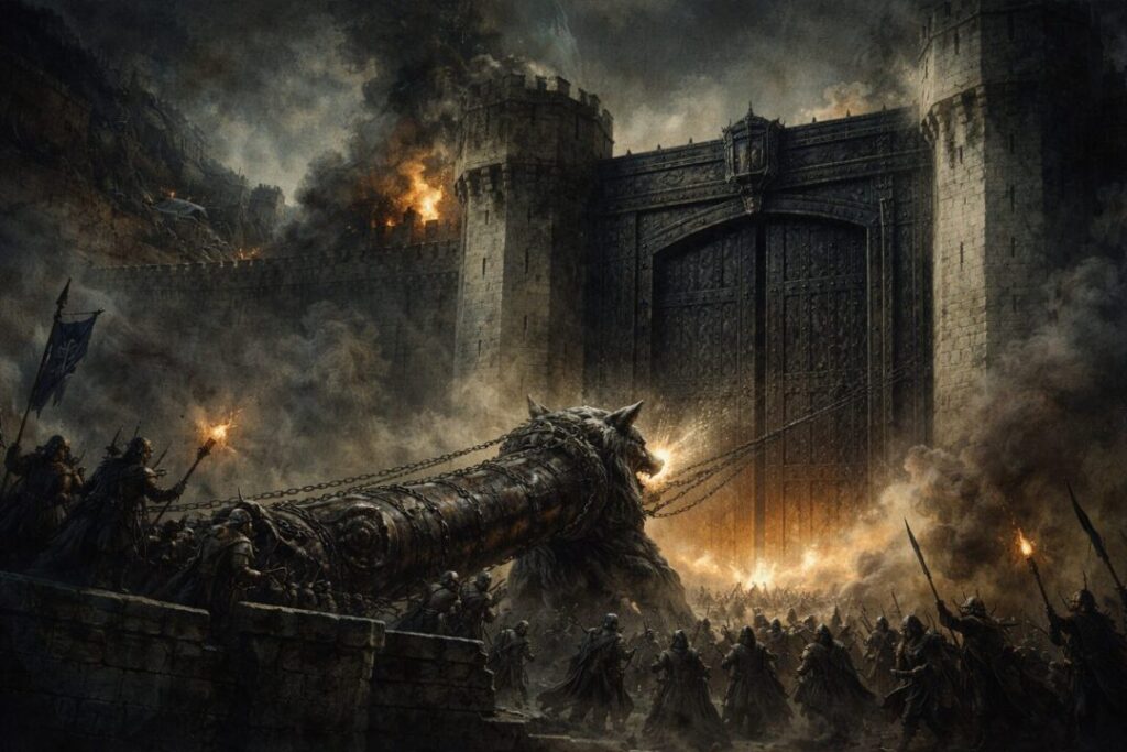 Grond battering ram first strike