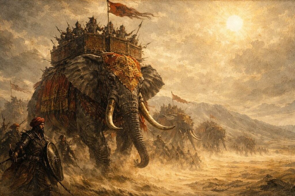 Haradrim war elephant