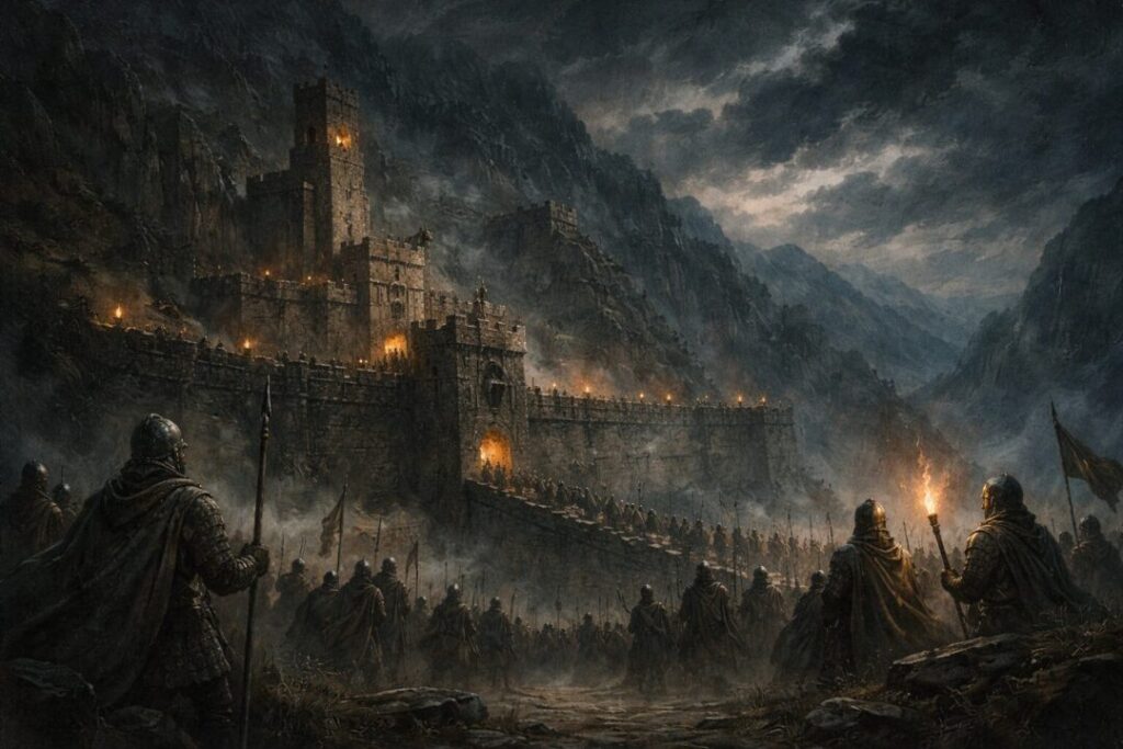 Helms deep before siege