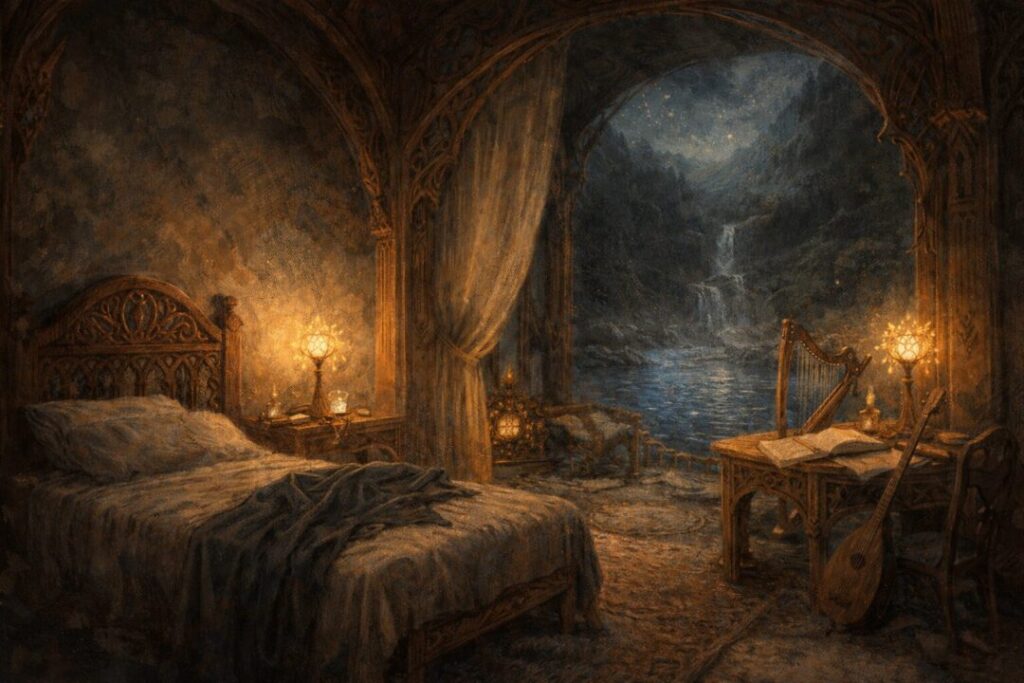 Last homely house cure for weariness