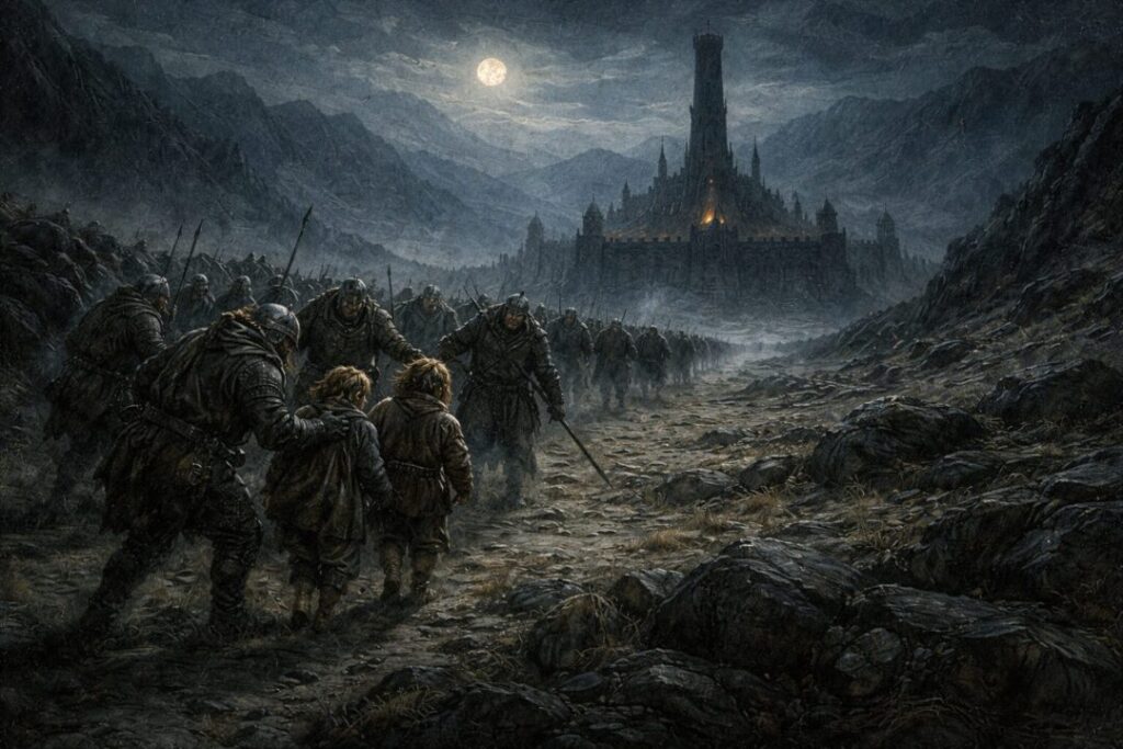 Merry Pippin Orc company