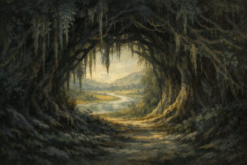 Mirkwood forest gate