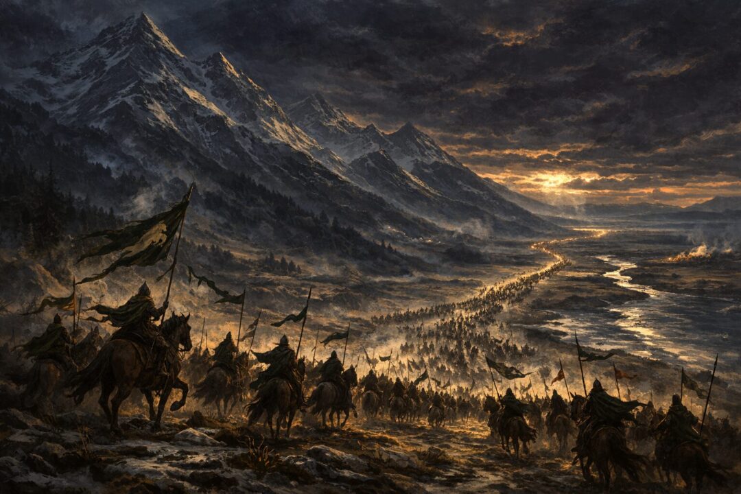 Muste of Rohan ride from Harrowdale