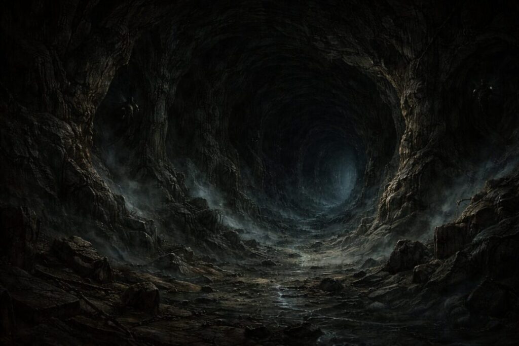 Nameless things beneath Middle Earth