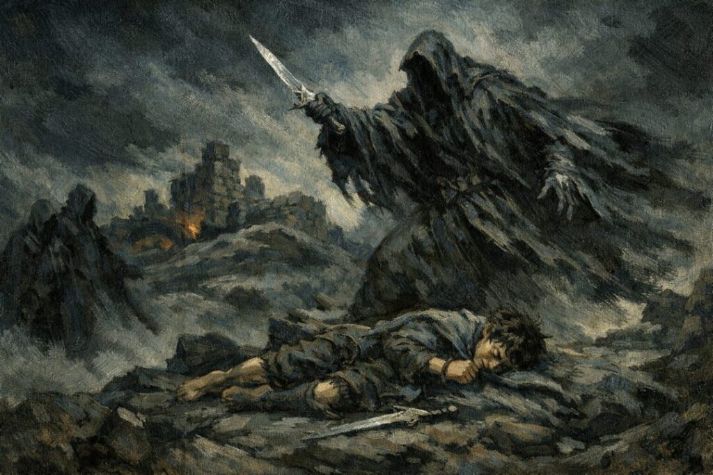 Nazgul attack Weathertop