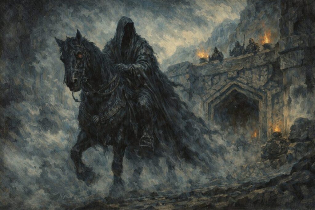 Nazgul messenger at Erebor
