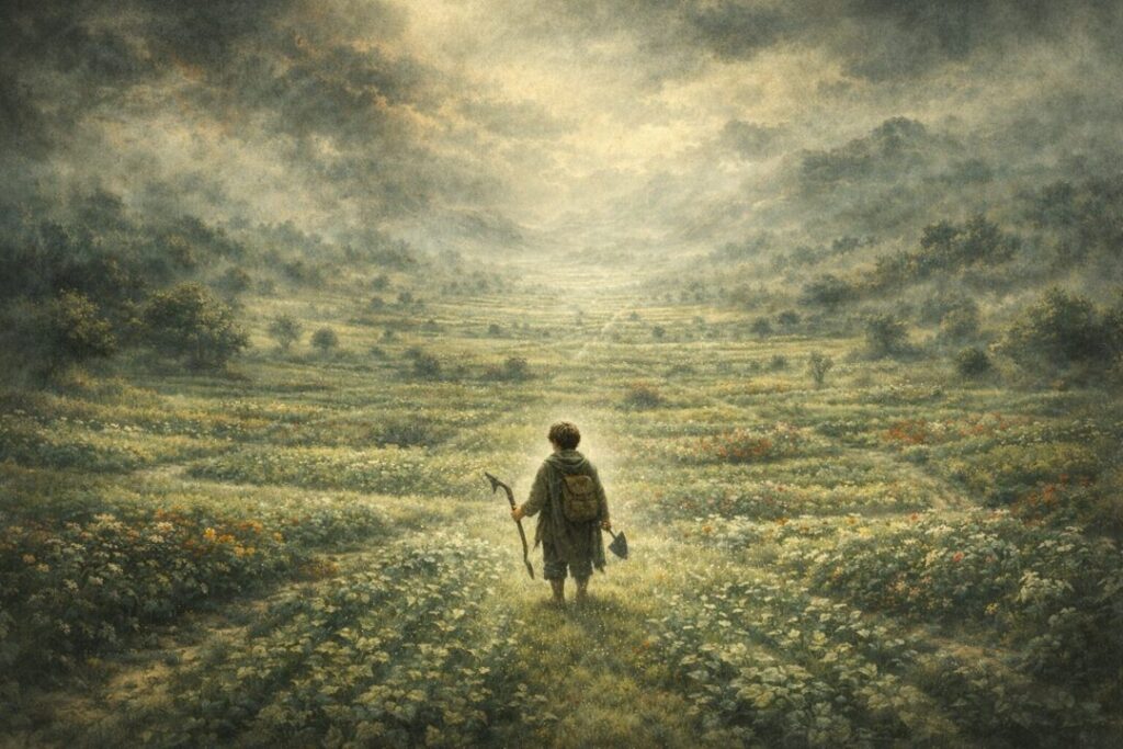 One Ring vision Sam garden