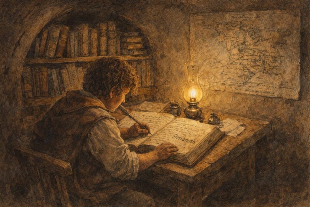 Periannath halflings hobbit records