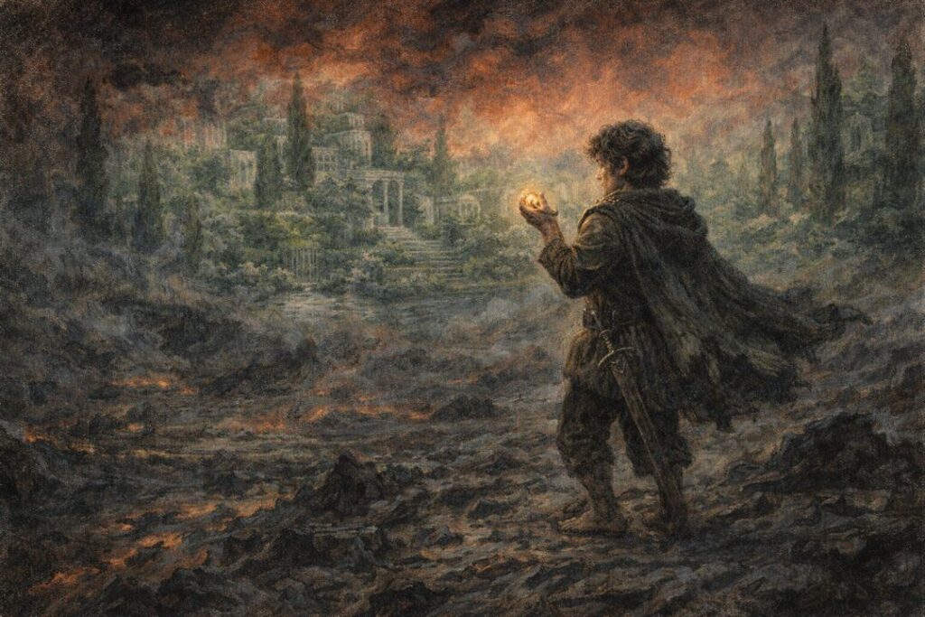 Samwise Gamgee ring Mordor