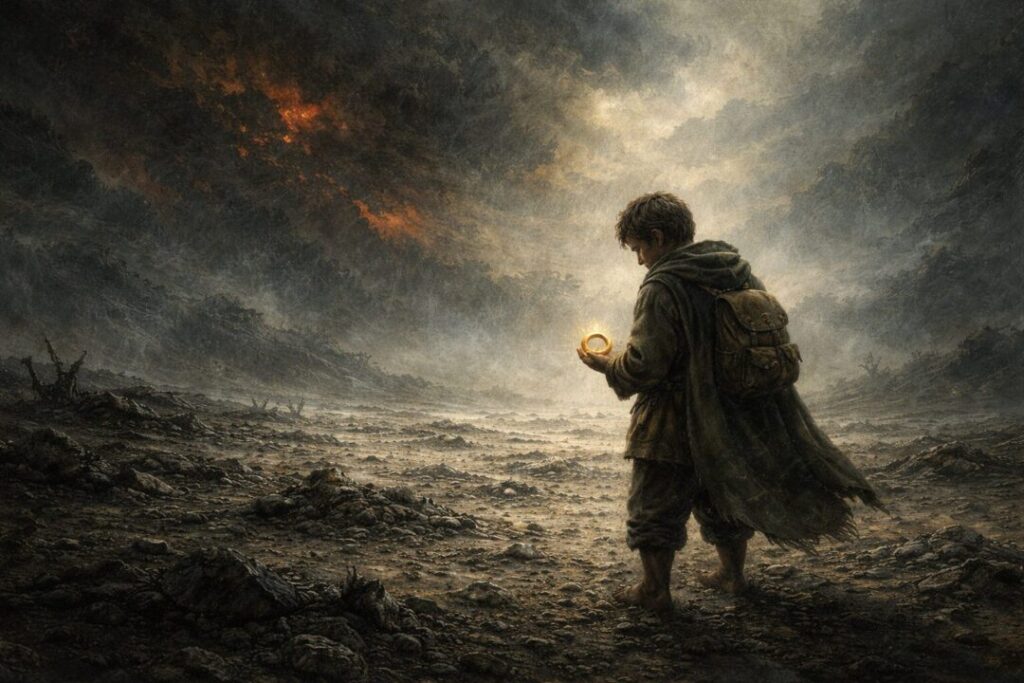 Samwise Gamgee Falling Why the Ring Never Truly Tempts Samwise Gamgee - laurelindorenan.com