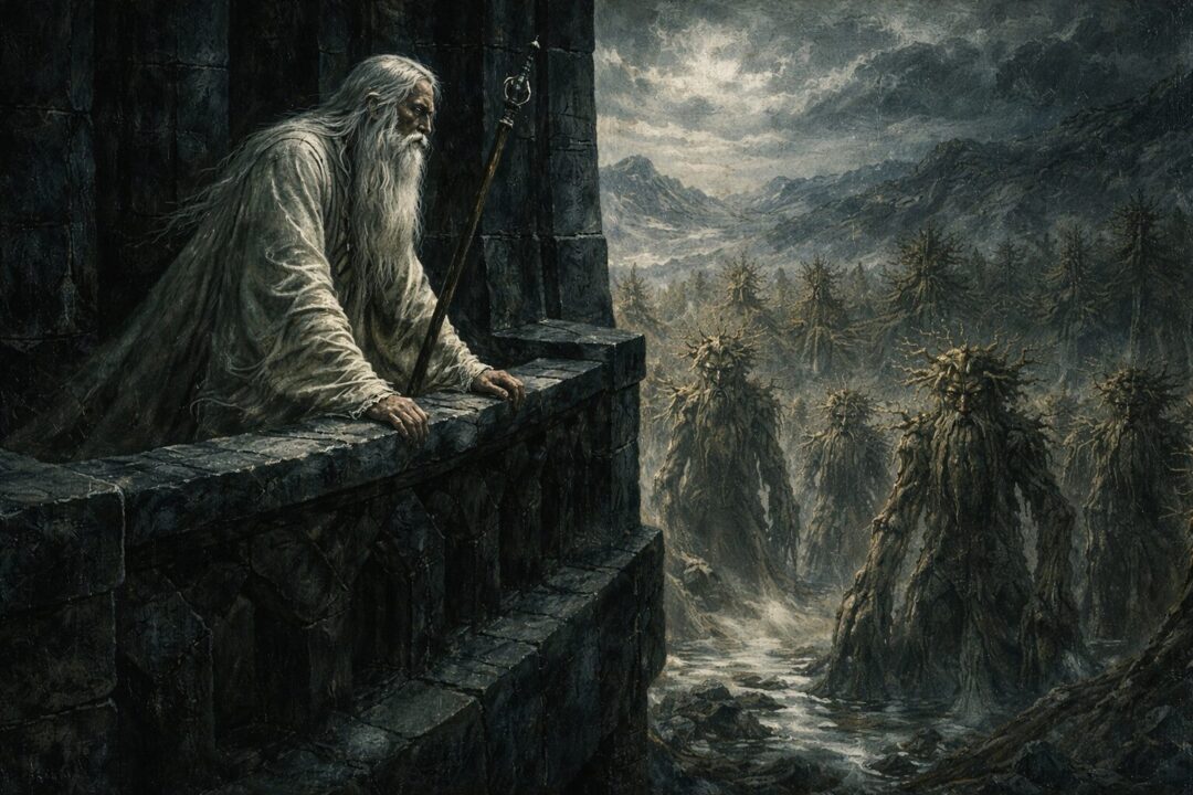 Saruman Orthanc defeat