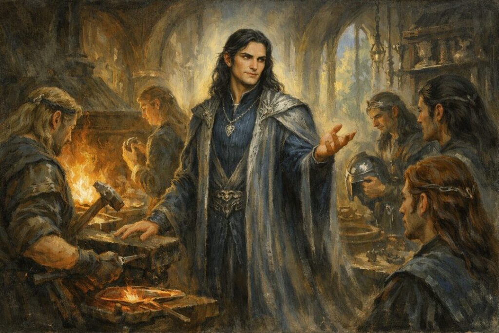 Sauron Annatar second age Eregion