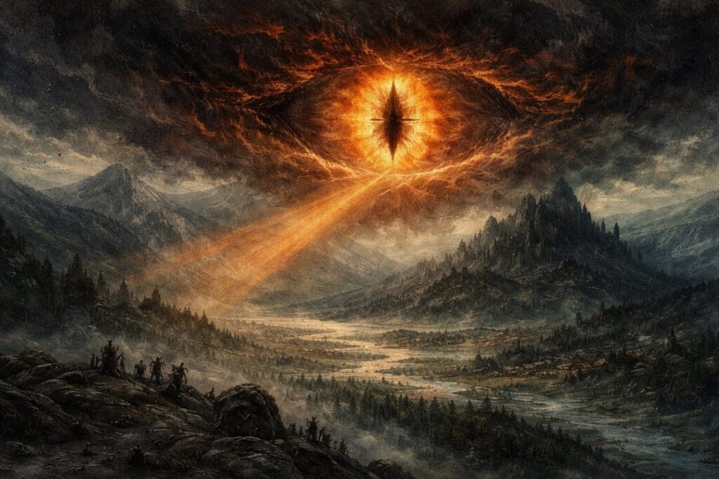 Sauron eye searching