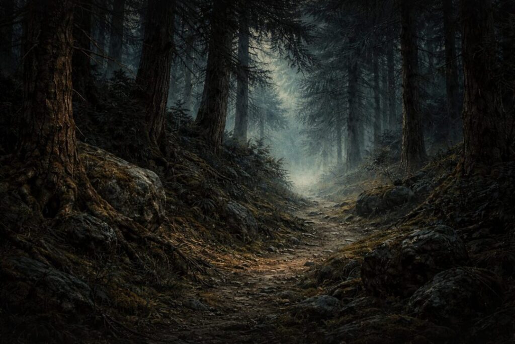 Secret paths Drudan forest