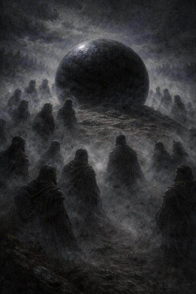 Shadow men whispering