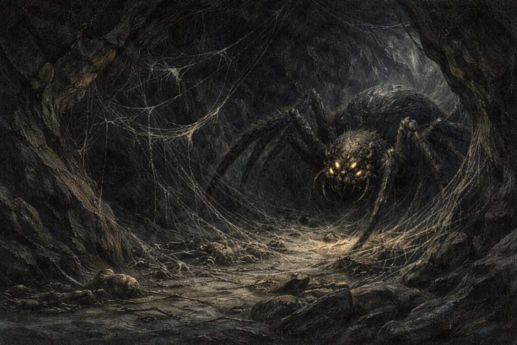Shelob last child of Ungoliant