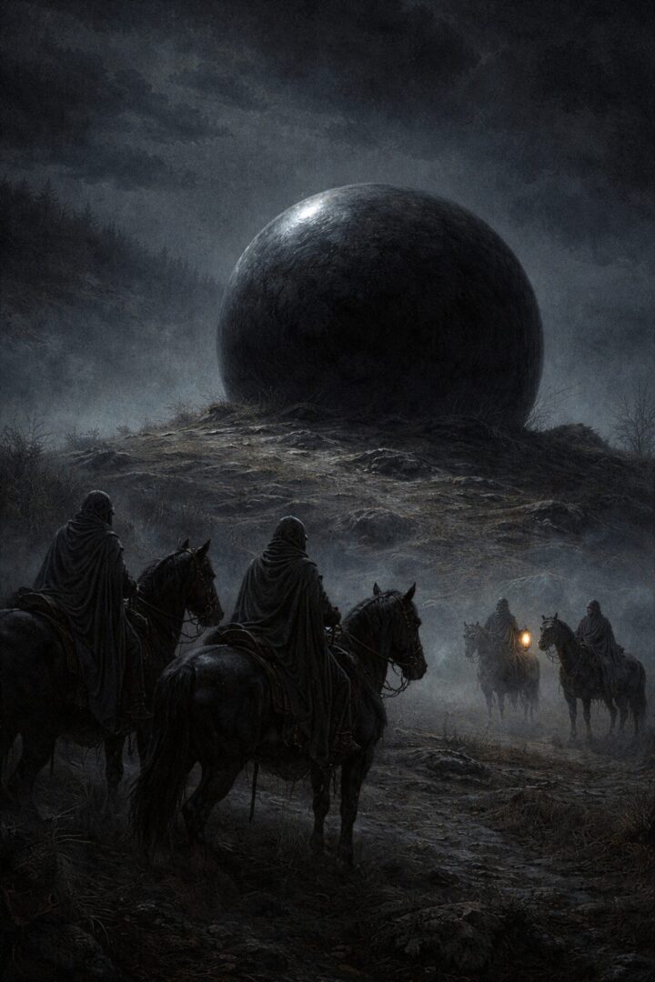 Stone of Erech black globe