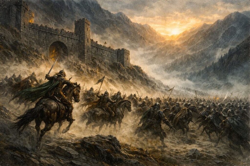 Theoden dawn charge
