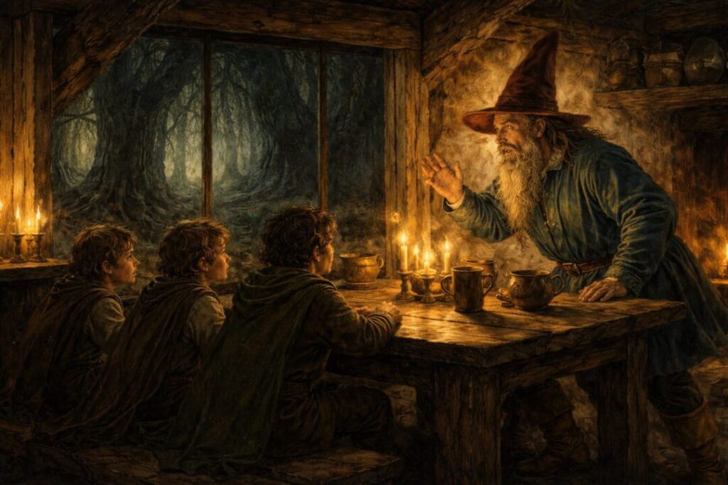 Tom Bombadil house old forest