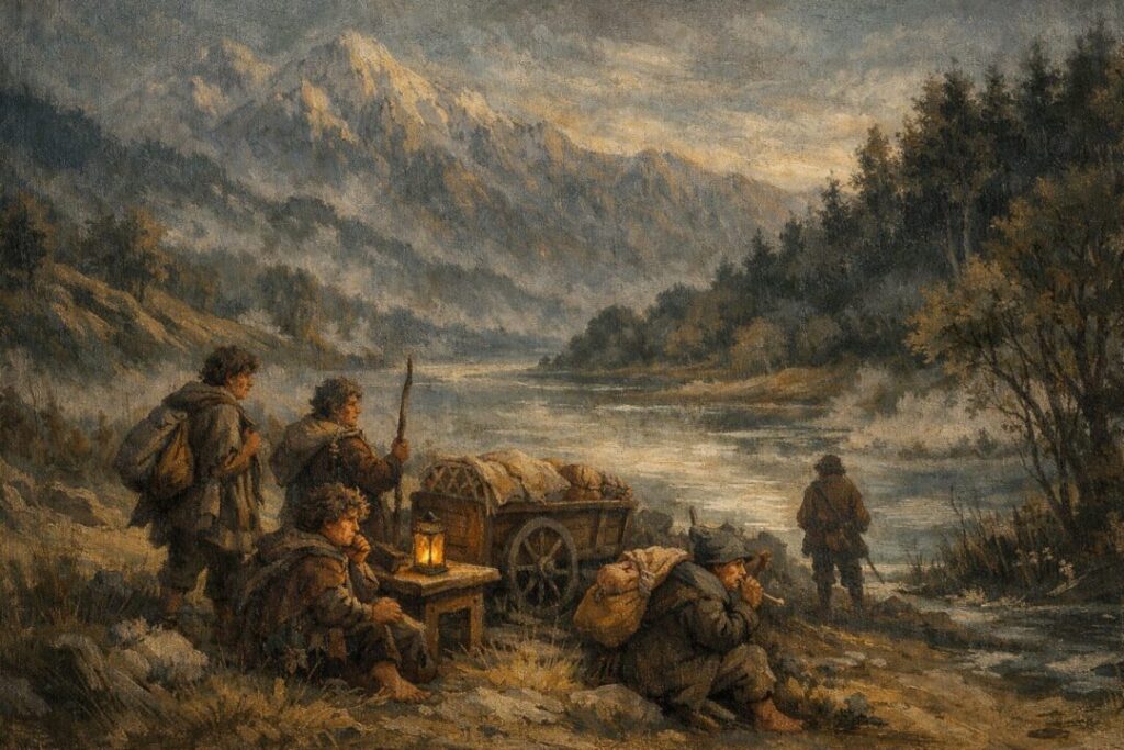 True origins hobbits upper Anduin vales