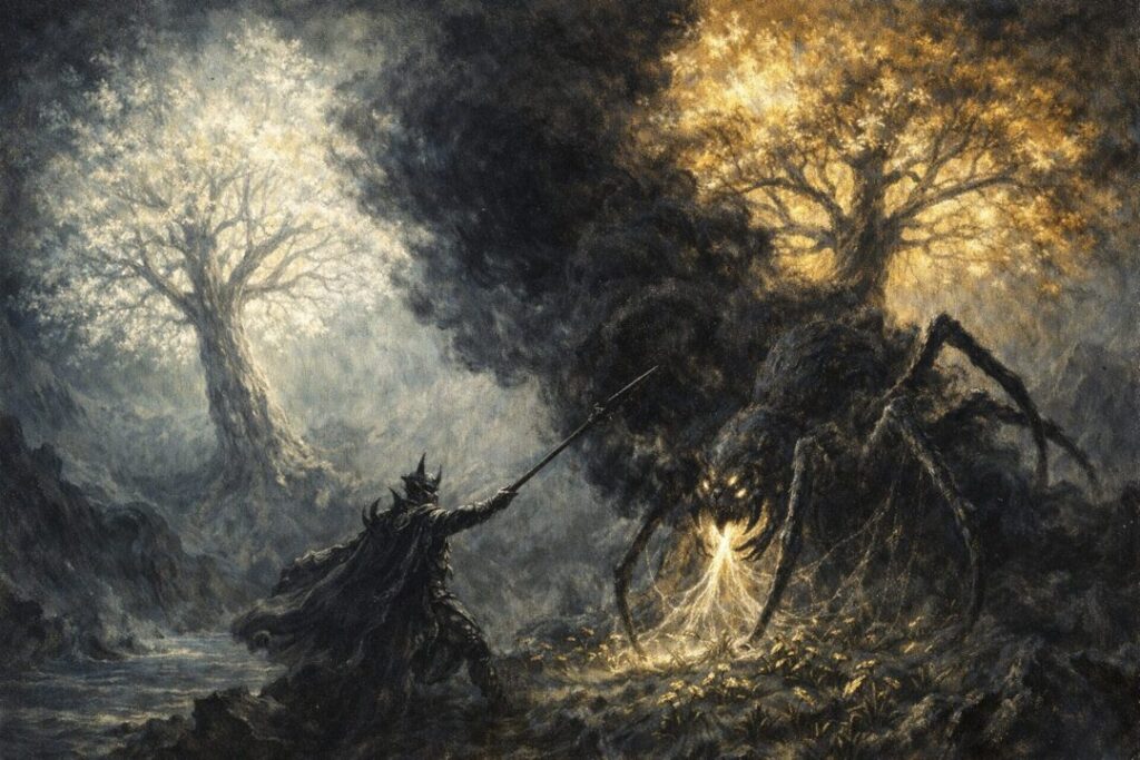 Ungoliant unlight Two Trees