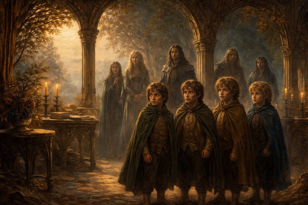 Why Merry and Pipping joined Frodo