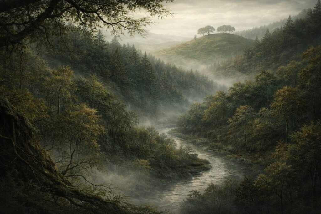 Withywindle valley old forest