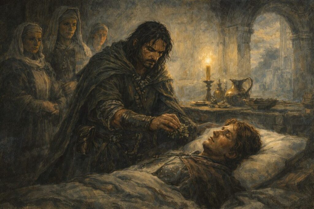 Aragorn houses of healing