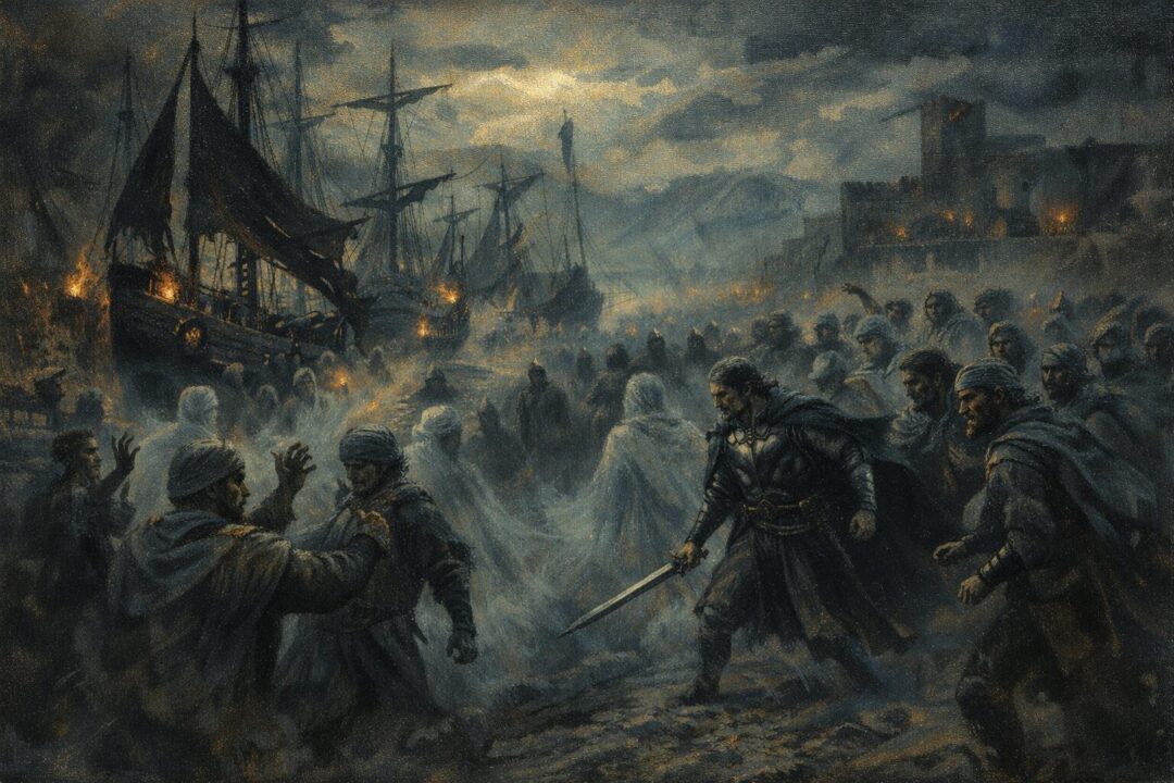 Aragorn summons dead