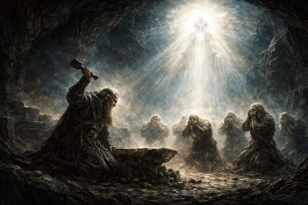 Aule and the first Dwarves