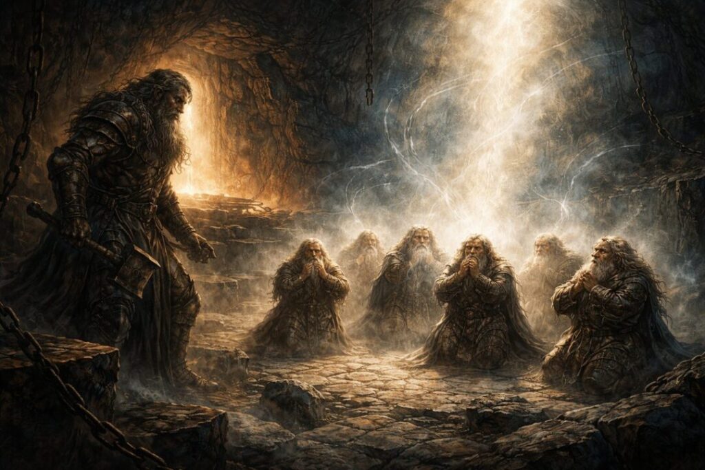 Aule first dwarves Eru Iluvatar