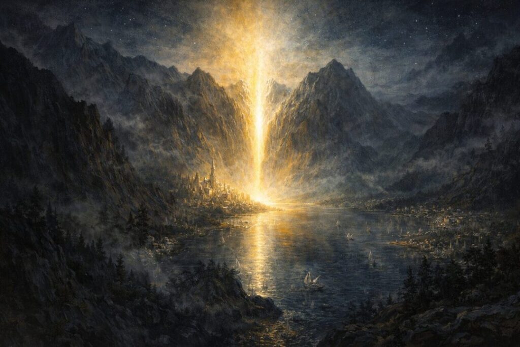 Calacirya light of the trees