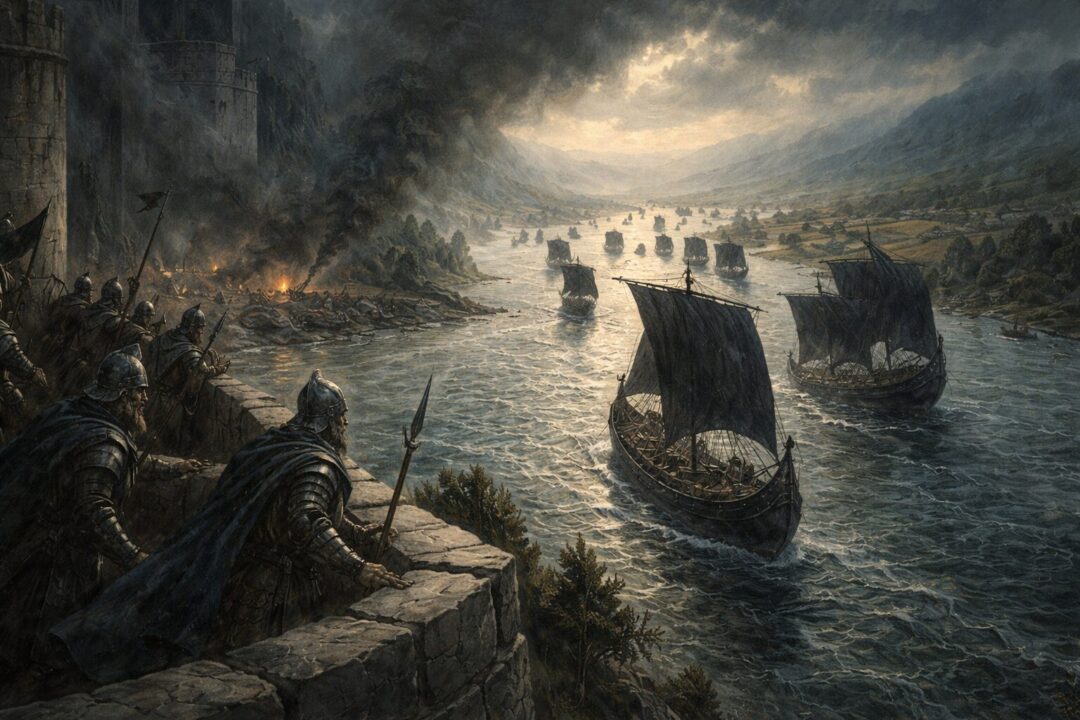 Corsairs of Umbar black ships