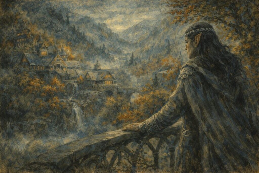 Elrond Rivendell fading