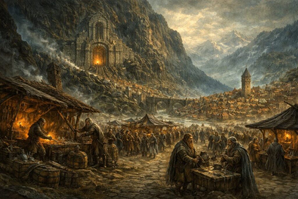 Erebor Dale dwarven prosperity