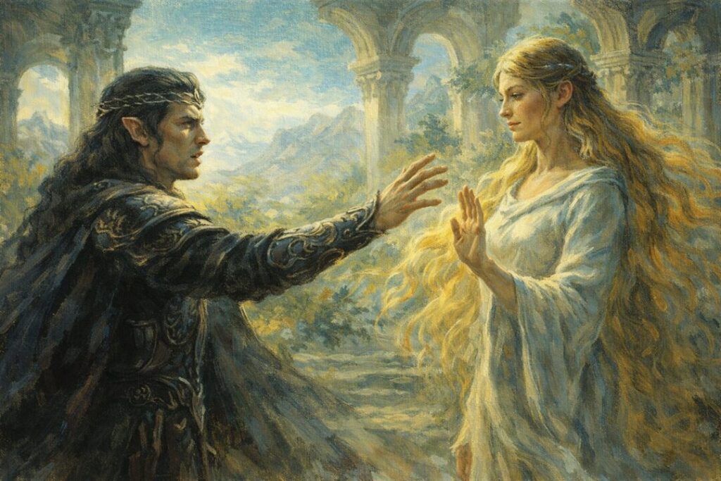 Feanor request Galadriel hair