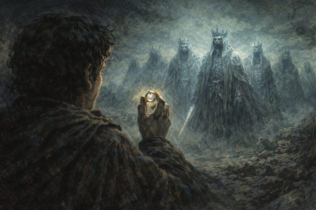 Frodo sees Nazgul