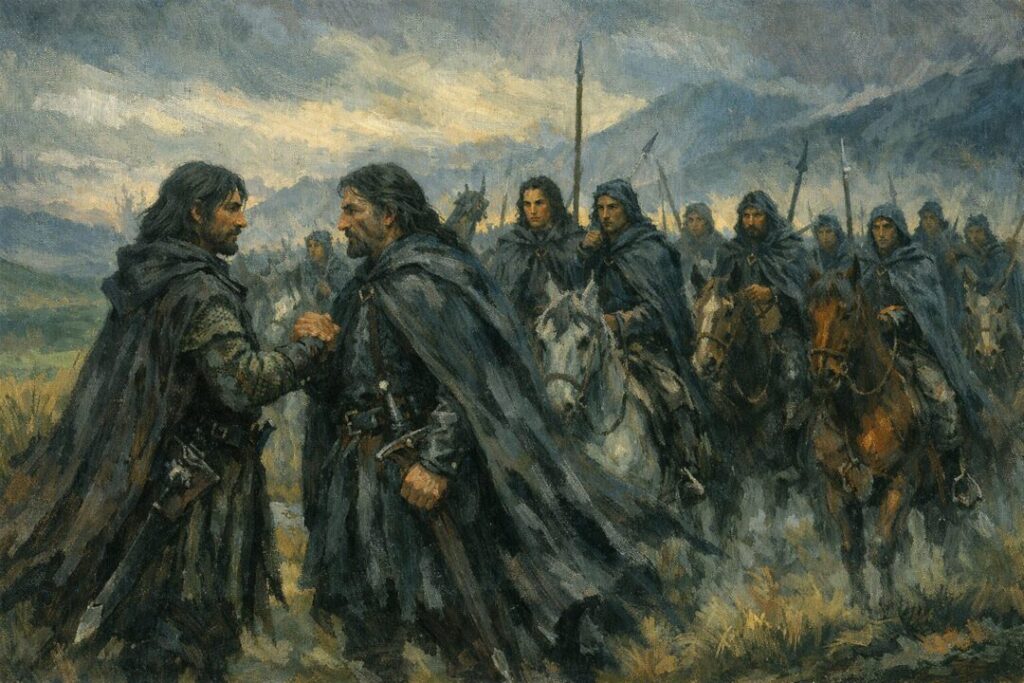 Grey company meets Aragorn