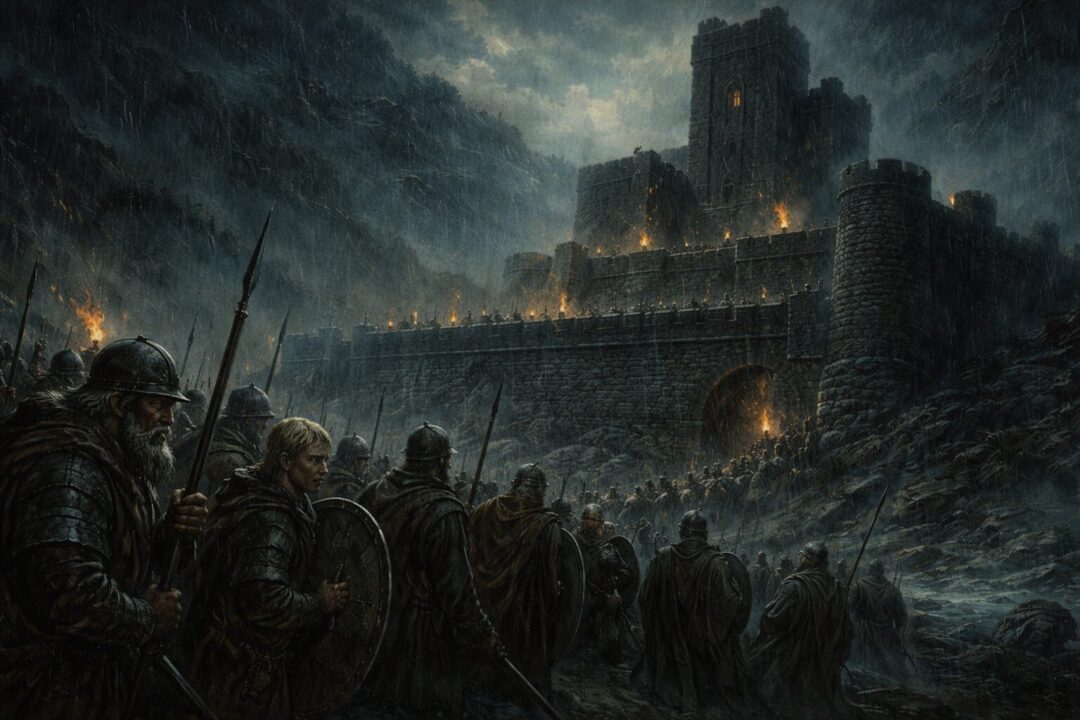 Helms deep Hornburg