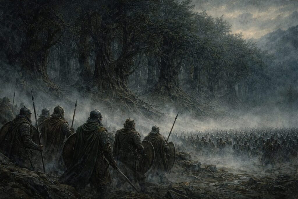 Huorns forest Helms deep