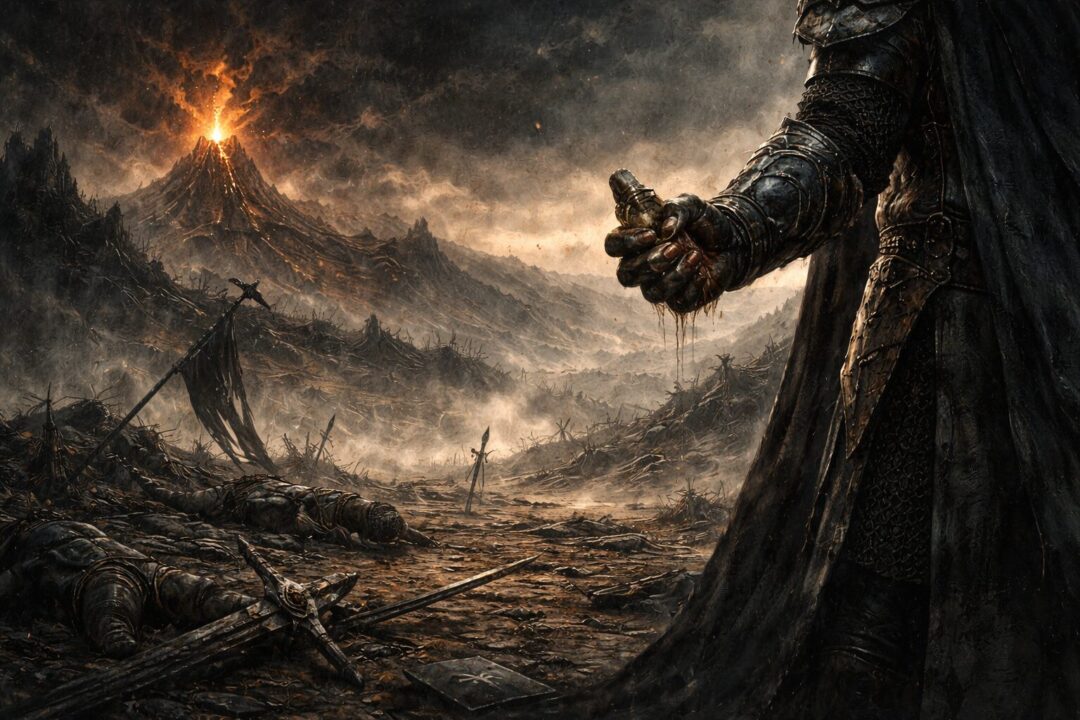 Isildur cuts one ring