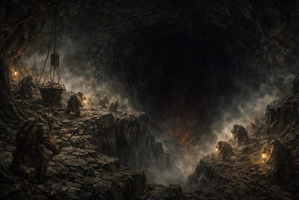 Khazad dum delving too deep